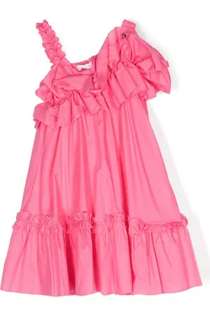 MONNALISA Vestido asimétrico con volantes
