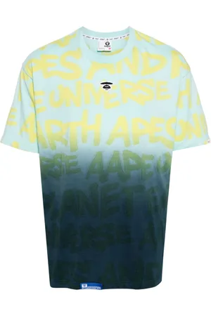 A Bathing Ape Camiseta con logo estampado