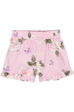 MONNALISA Pantalones cortos de deporte con estampado floral