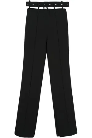 Rokh Pantalones rectos con cinturón