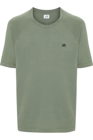 C.P. Company Camiseta con logo bordado