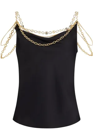 Paco rabanne Top con cadena