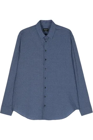 Giorgio Armani Camisa con estampado gráfico
