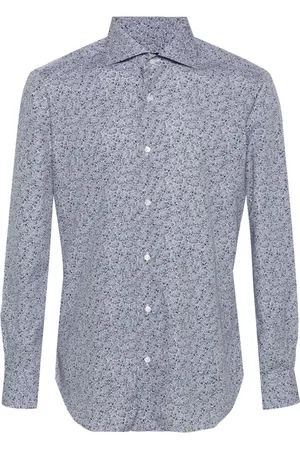 BARBA Camisa con estampado floral