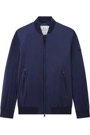 Woolrich Chaqueta bomber con logo de apliques