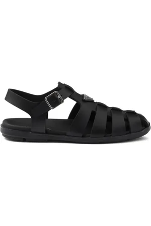 Prada Sandalias con logo triangular