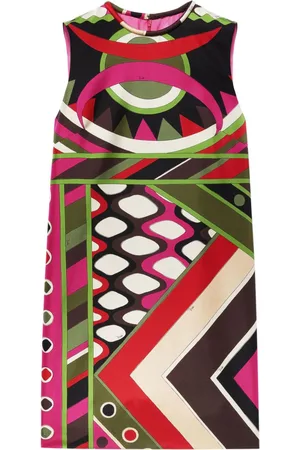 Puccini Vestido corto con estampado Vivara