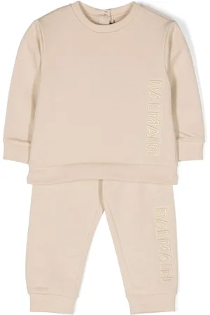 Balmain Chándal con logo en relieve