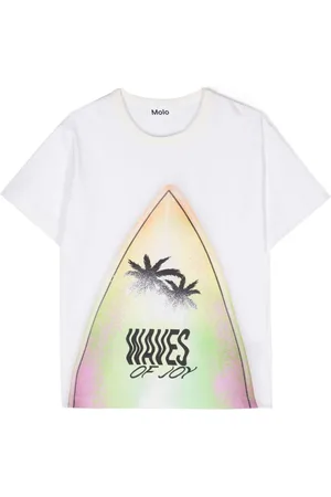 Molo Camiseta Riley Waves Of Joy