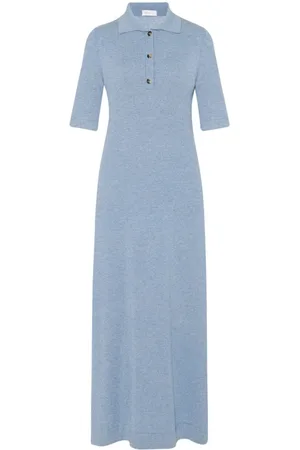 ROSETTA GETTY Vestido midi tipo polo