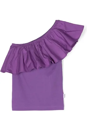 Molo Top Rebecca con ribete de volantes