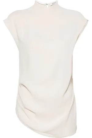 Gauchere Blusa asimétrica sin mangas