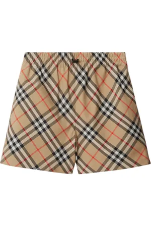 Burberry Pantalones cortos con estampado EKD Vintage Check