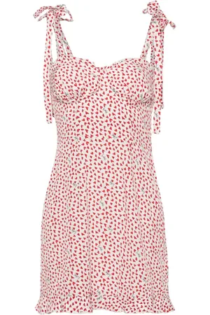 ROTATE Vestido corto con corazones estampados