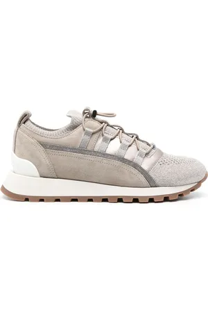 Brunello Cucinelli Zapatillas con cadena Monili