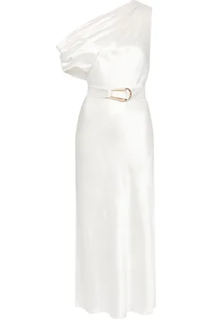 Acler Vestido Ellison con hombros descubiertos