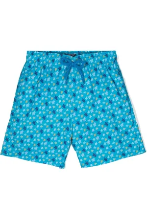 Vilebrequin Bañador con motivo de tortugas