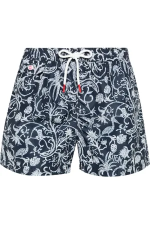 Kiton Bañador con estampado gráfico