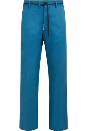 Marni Pantalones rectos con cintura lazada