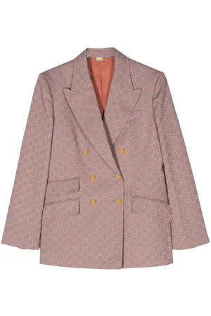 Gucci Blazer con motivo GG en jacquard