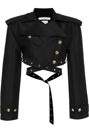Rokh Chaqueta corta con cinturón