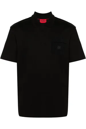 HUGO BOSS Polo con aplique del logo