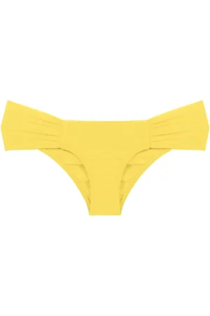 AMIR SLAMA Bragas de bikini fruncidas de talle bajo