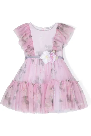 MONNALISA Vestido de fiesta con estampado floral