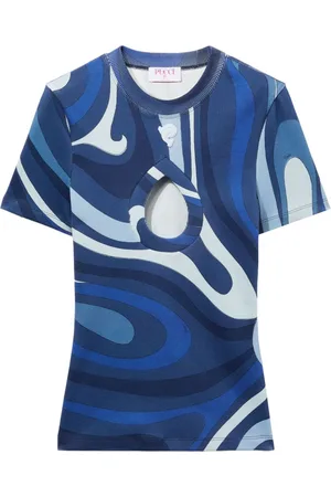 Puccini Camiseta con estampado Marmo