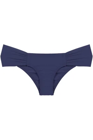 AMIR SLAMA Bragas de bikini fruncidas de talle bajo