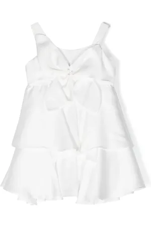 Lapin House Vestido acampanado con detalle de lazos
