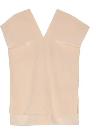 Aspesi Blusa con cuello en V