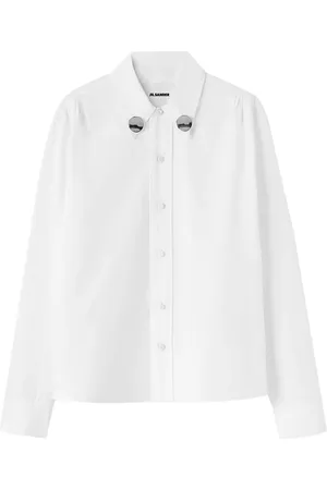 Jil Sander Camisa con detalle de apliques