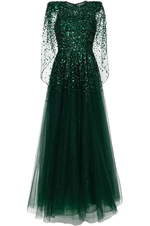 Jenny Packham Vestido de fiesta Osha con lentejuelas