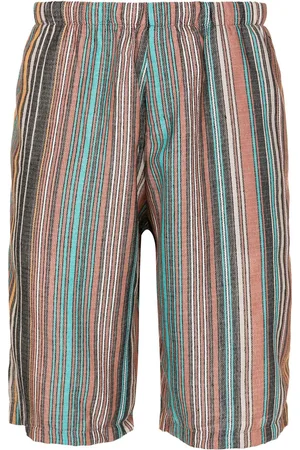 AMIR SLAMA Bermudas a rayas en jacquard