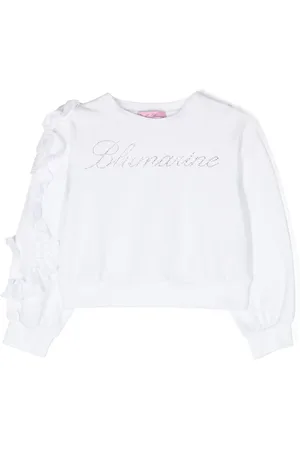 MISS BLUMARINE Sudadera con detalle de strass