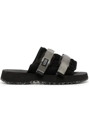SUICOKE Sandalias Moto-Shellab con parche del logo