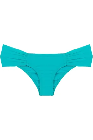 AMIR SLAMA Bragas de bikini fruncidas de talle bajo