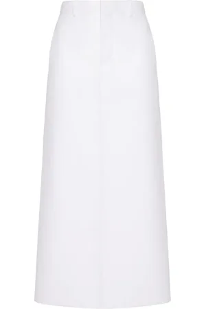 VALENTINO GARAVANI Falda midi con pliegue