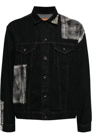 YOHJI YAMAMOTO Chaqueta vaquera con paneles