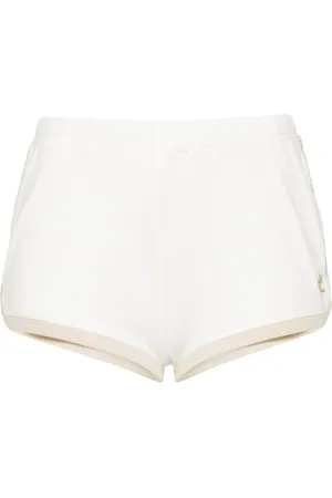 Courrèges Bermudas con parche del logo