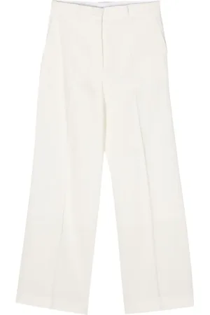 Lanvin Pantalones rectos de talle medio