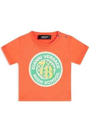 VERSACE Camiseta con logo estampado