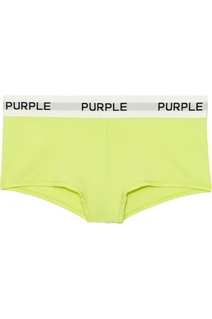 Purple Brand Bragas con franja del logo