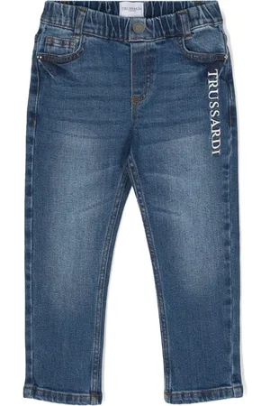 Trussardi Vaqueros con logo bordado