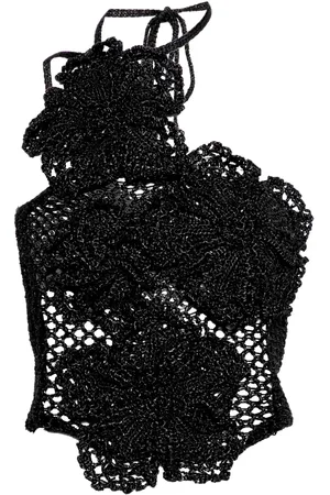 Cult Gaia Top de ganchillo Nazanin