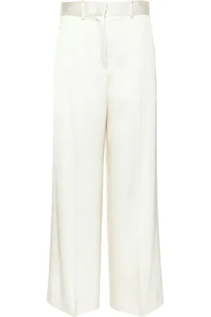 Jil Sander Pantalones palazzo de talle alto
