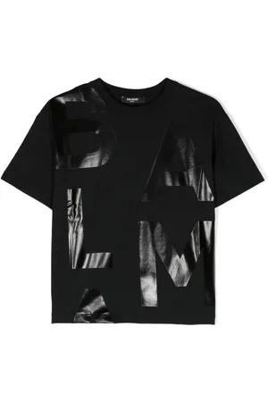 Balmain Camiseta con logo estampado