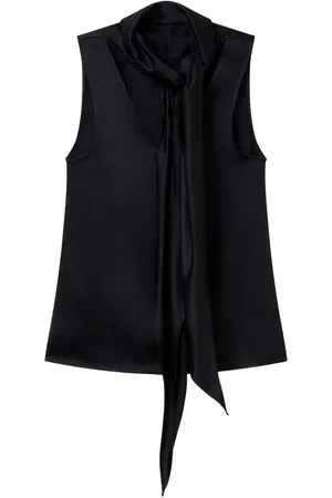 Stella McCartney Top sin mangas con pañuelo