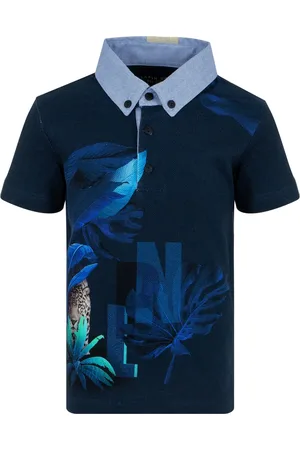 Lapin House Polo con estampado gráfico